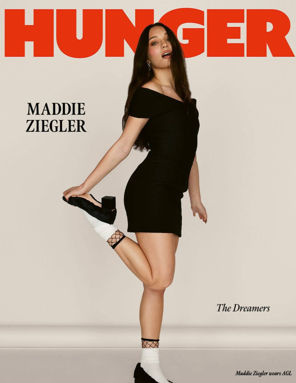 Maddie Ziegler dans Hunger magazine