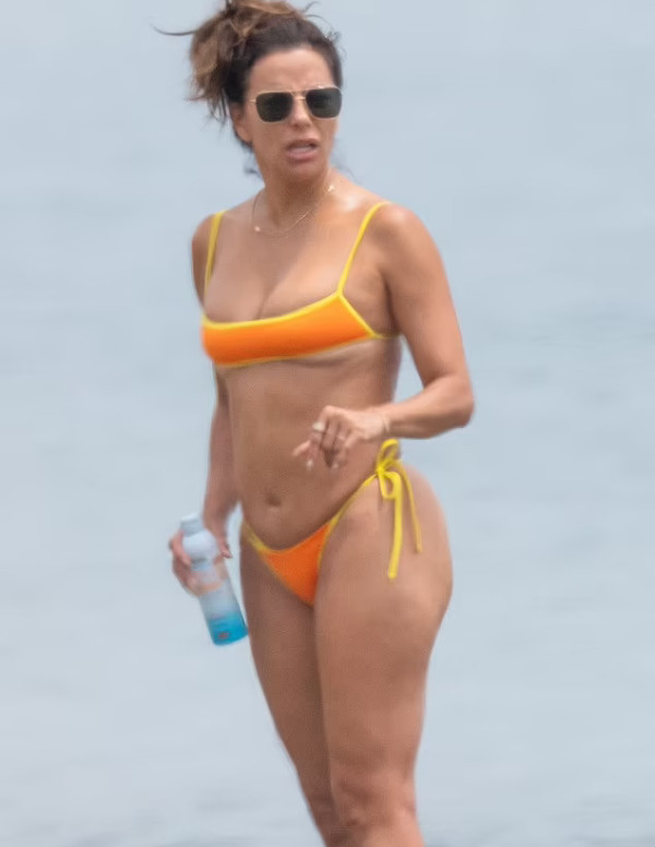 Eva Longoria en vacances à Marbella