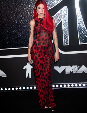 Halsey aux MTV VMAs 2024 : La reine du léopard rouge
