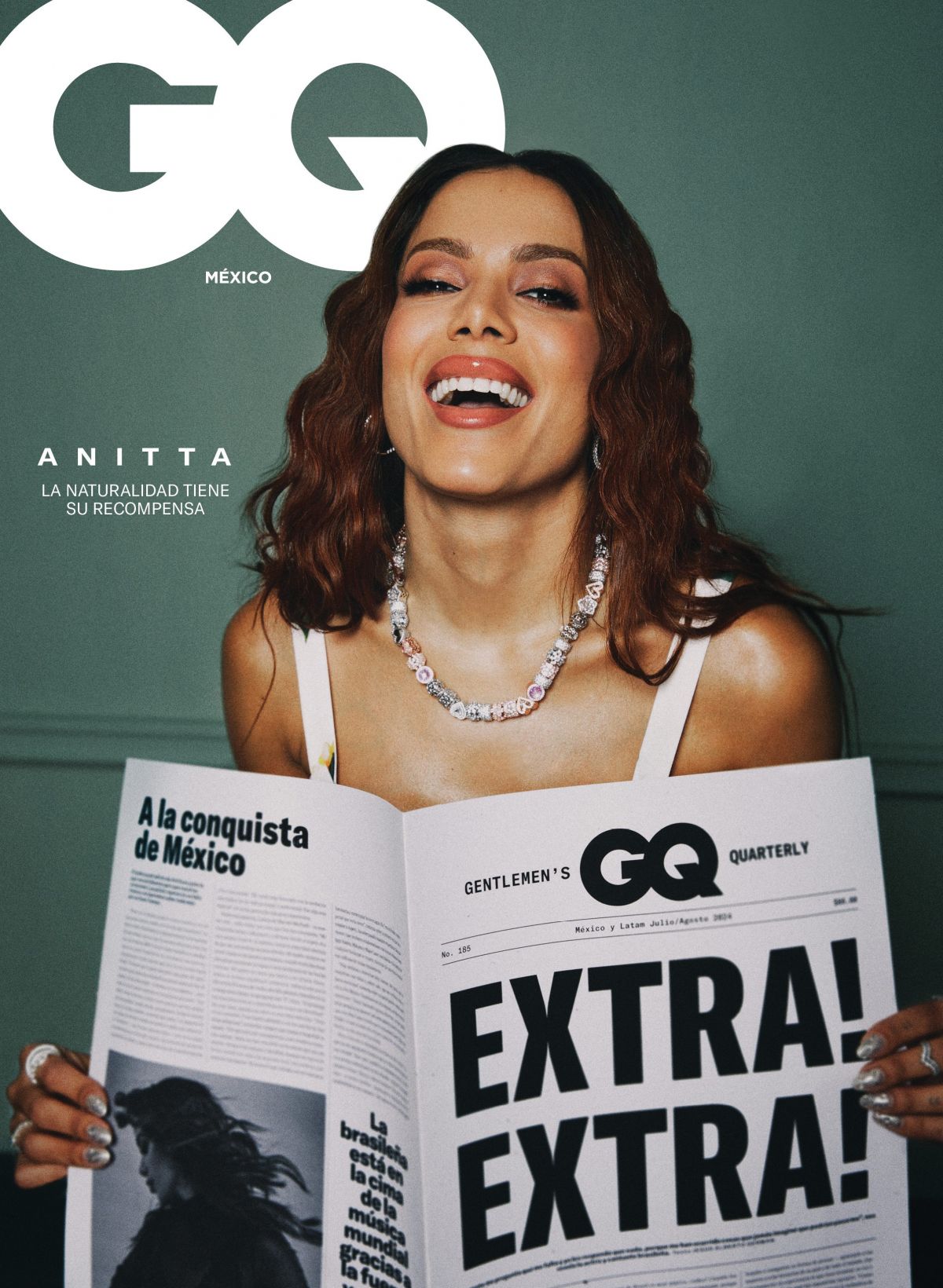 Anitta conquiert GQ Mexico avec une touche de glamour relax