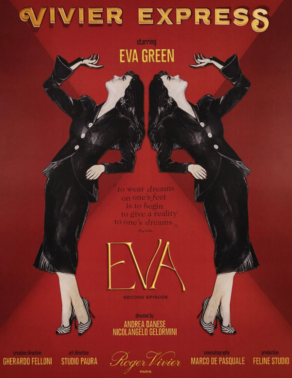 Eva Green - Égérie énigmatique de la campagne Roger Vivier Traveling