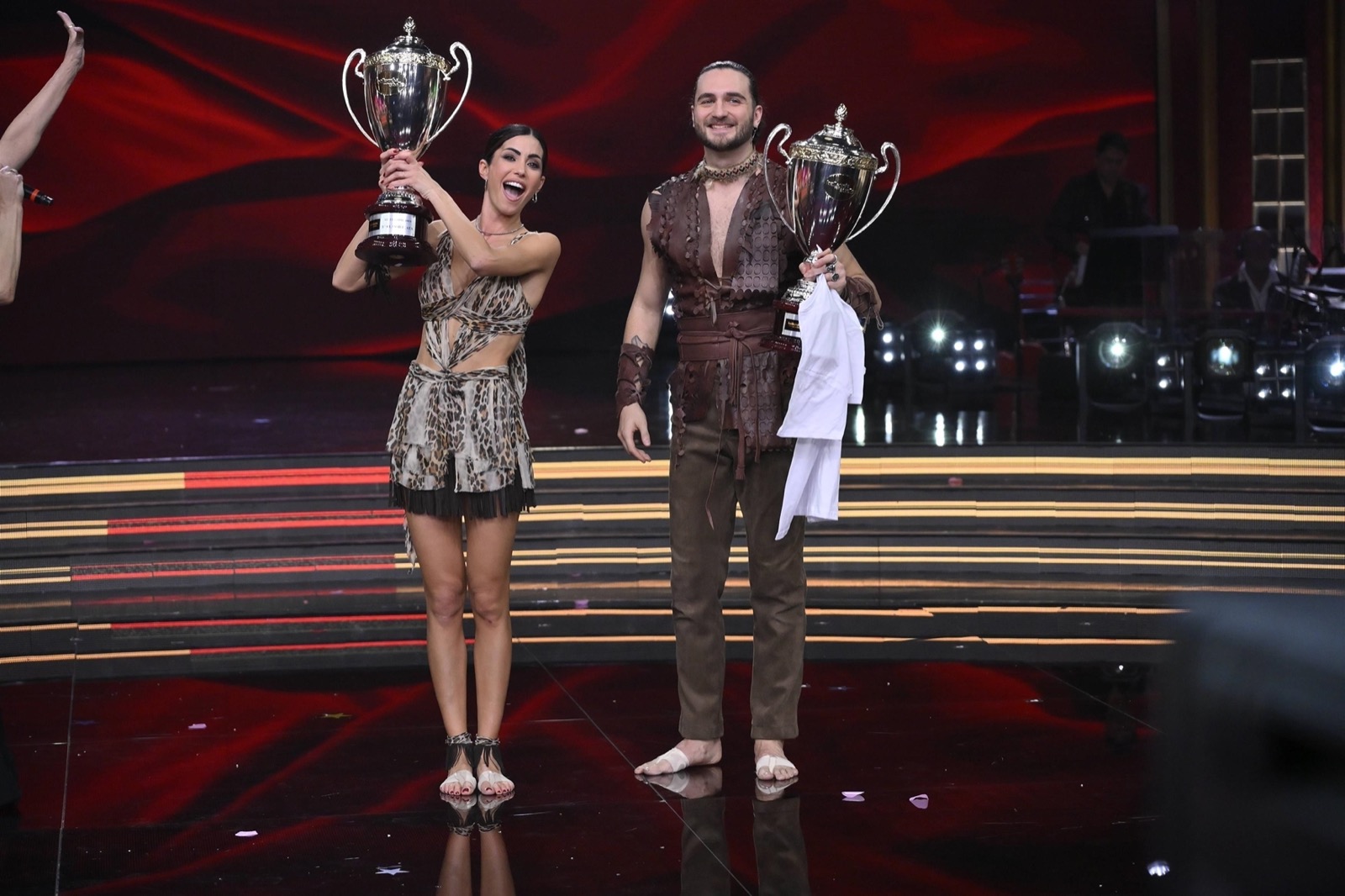 Federica Nargi et son partenaire: Victoire et Vintage!