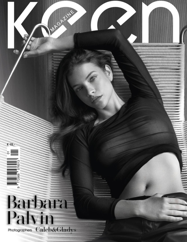Barbara Palvin : L'Élégance Noire et Blanche chez Keen Magazine