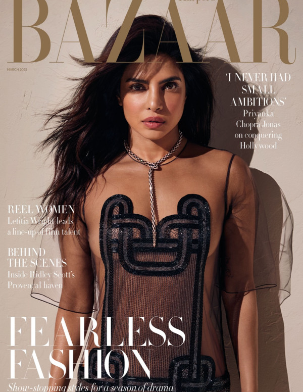 Priyanka Chopra: La Reine de la Mode selon Harper's Bazaar