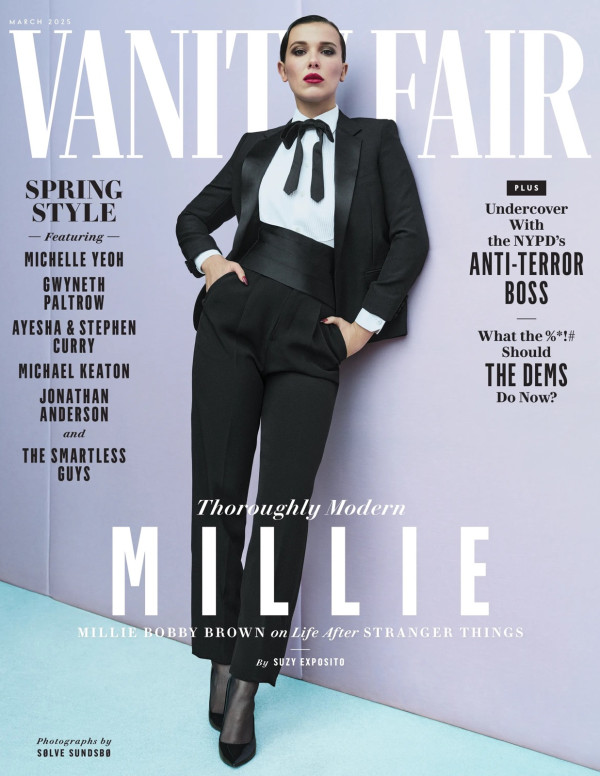 Millie Bobby Brown : De l'Étrange à l'Élégante pour Vanity Fair