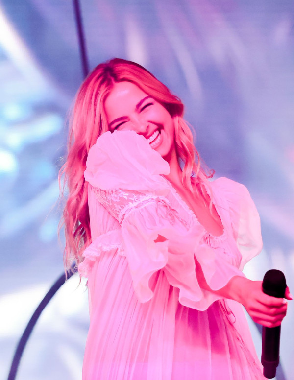 Addison Rae, princesse rose bonbon à Coachella 2025