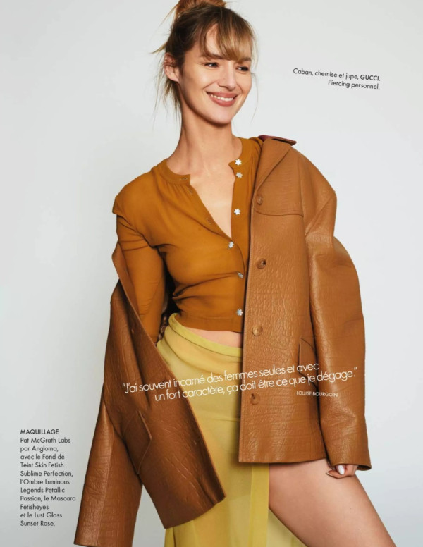 Louise Bourgoin, icône de style pour Elle France