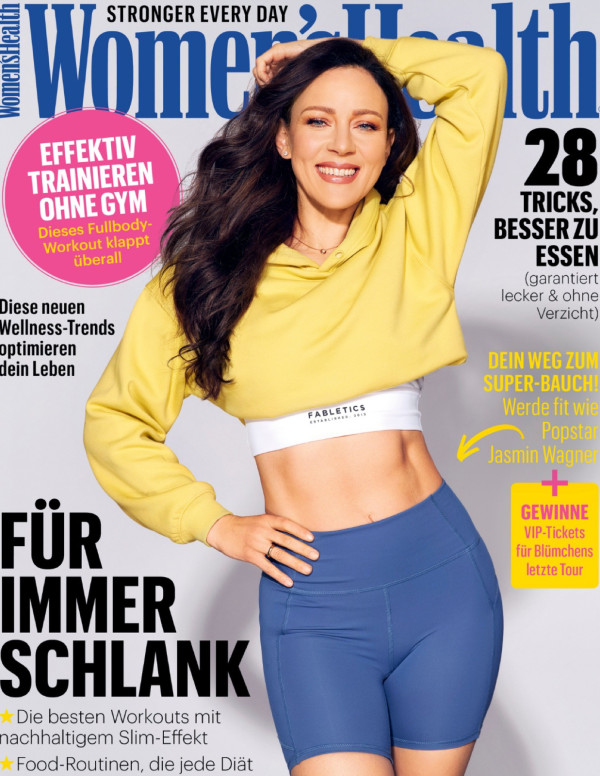 Jasmin Wagner rayonne pour Women’s Health en mode fitness