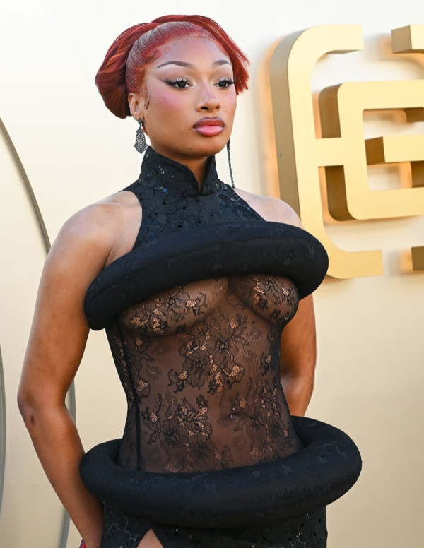 Megan Thee Stallion, reine de la dentelle qui décoiffe !