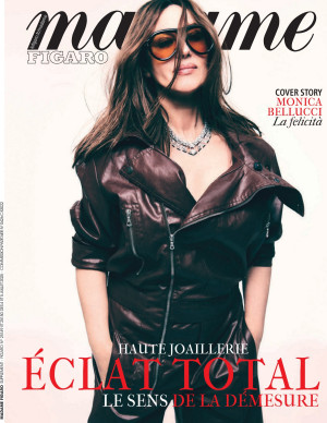 Monica Bellucci règne en cuir pour Madame Figaro !