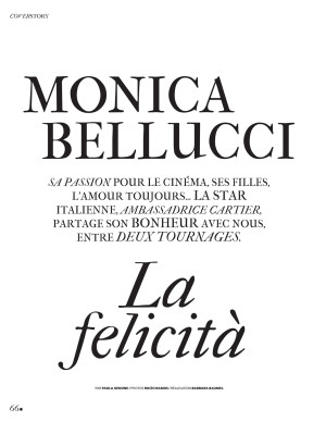 photos Monica Bellucci