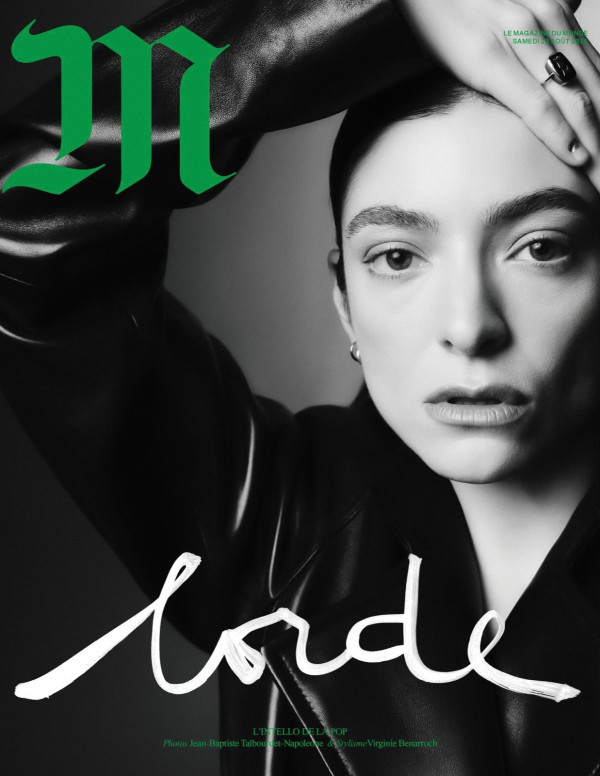 Lorde en mode statue dramatique pour Le Monde Magazine