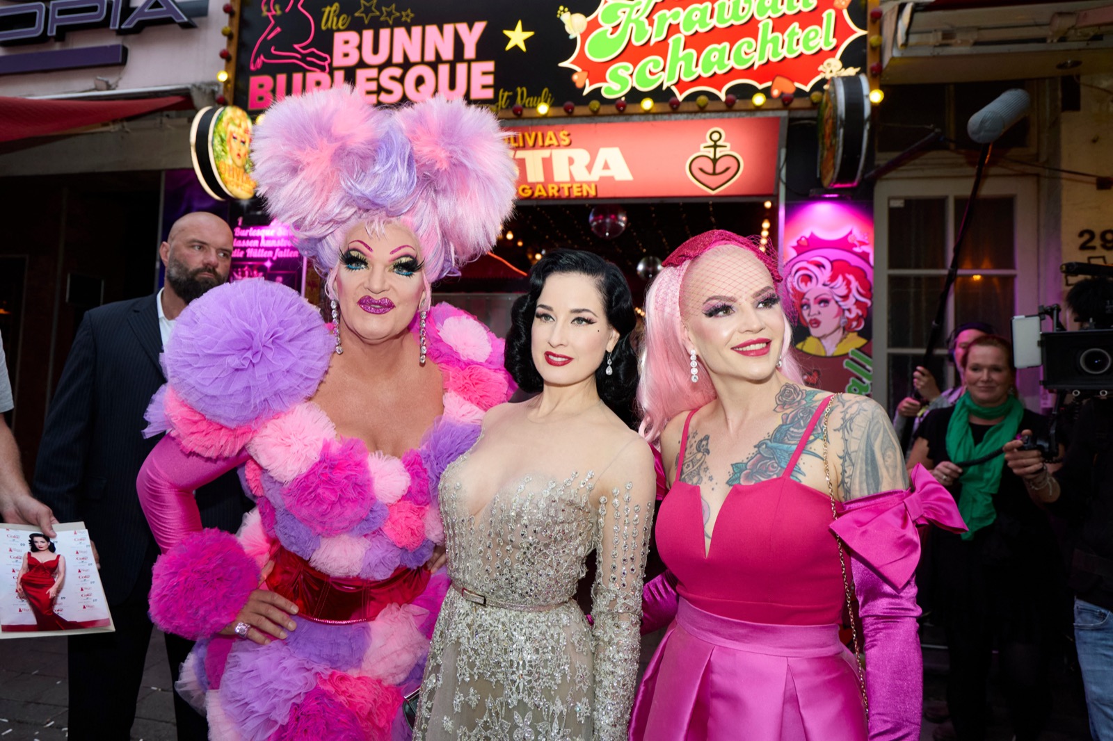 Dita von Teese au gala d’ouverture du German Burlesque Festival à Hambourg