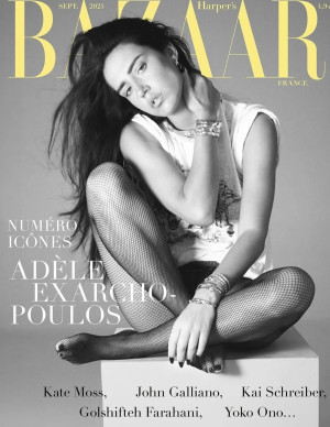 Adèle Exarchopoulos en shooting pour Harper’s Bazaar France