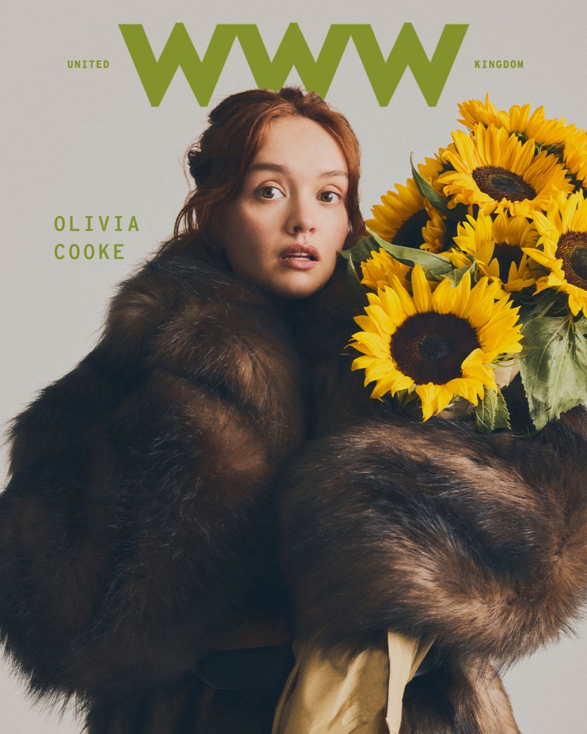 Olivia Cooke en couverture de Who What Wear UK