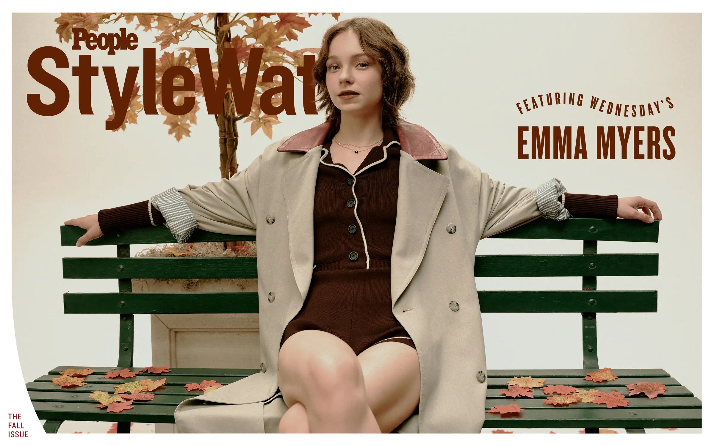 Emma Myers dans le magazine People StyleWatch de septembre 2025