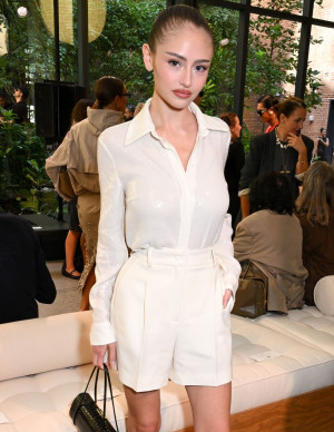 Leni Klum au défilé Michael Kors pendant la Fashion Week de New York