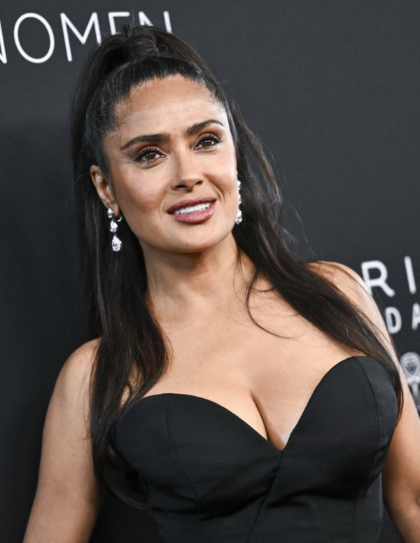 Salma Hayek à la soirée de la fondation Kering à New York