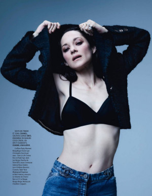 Marion Cotillard dans le magazine Madame Figaro de septembre 2025
