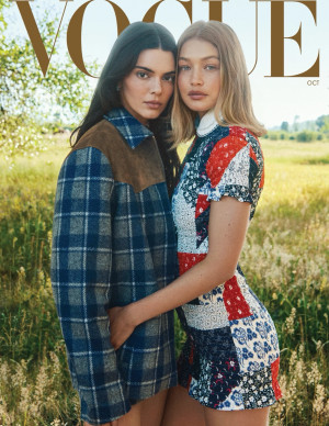 Kendall Jenner et Gigi Hadid dans le magazine Vogue d’octobre 2025