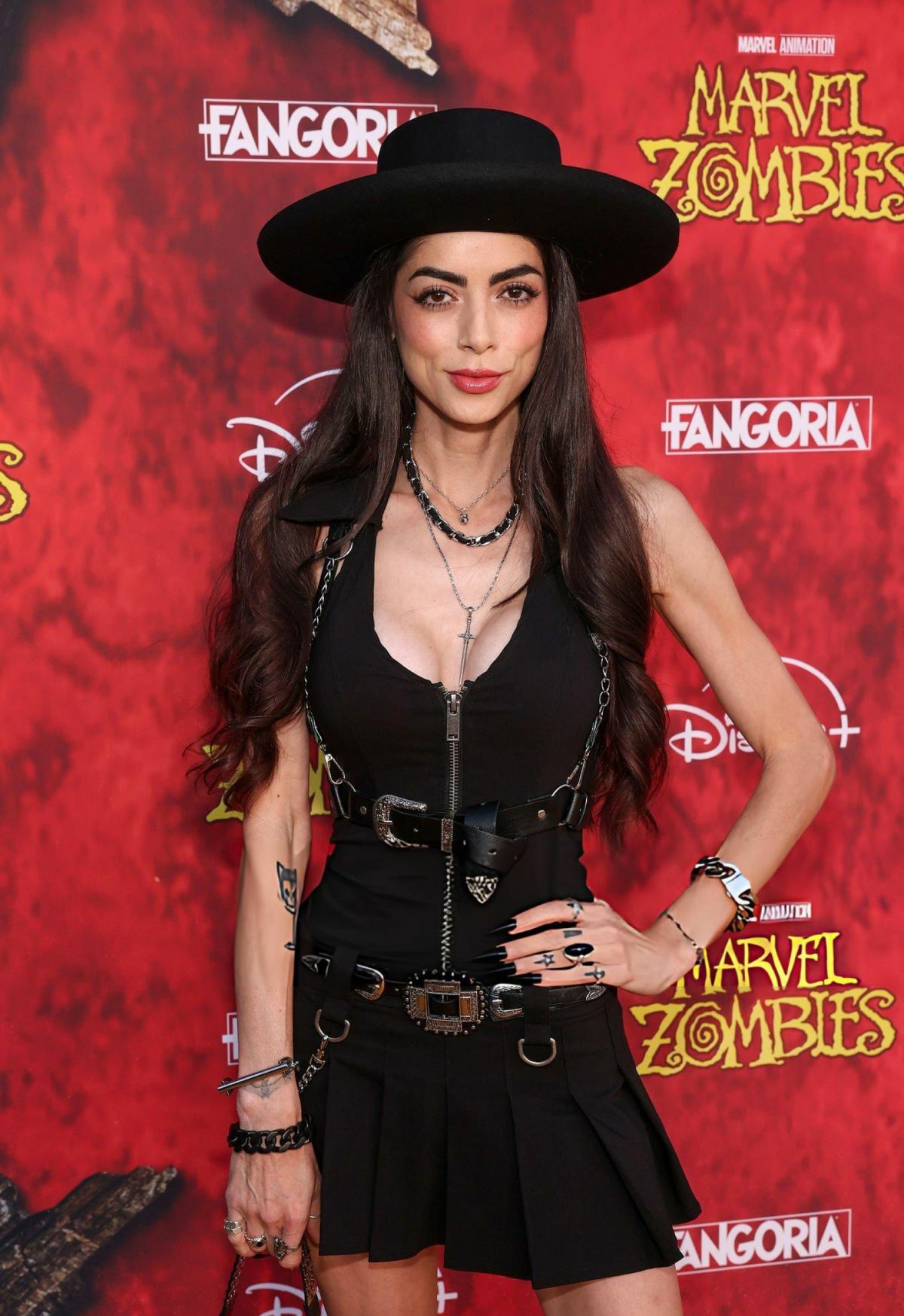 LeeAnna Vamp au Marvel Zombies Fan Event avec Fangoria à Hollywood