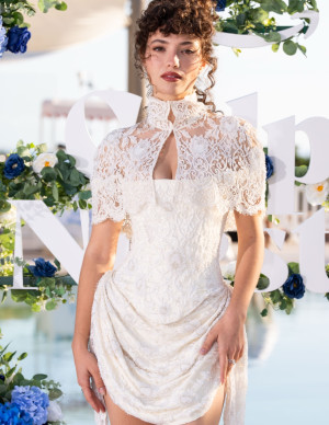 Gabriela Andrada à l’avant-première de Culpa Nuestra à l’hôtel Destino Five Ibiza