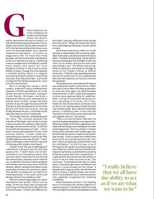 photos Gillian Anderson