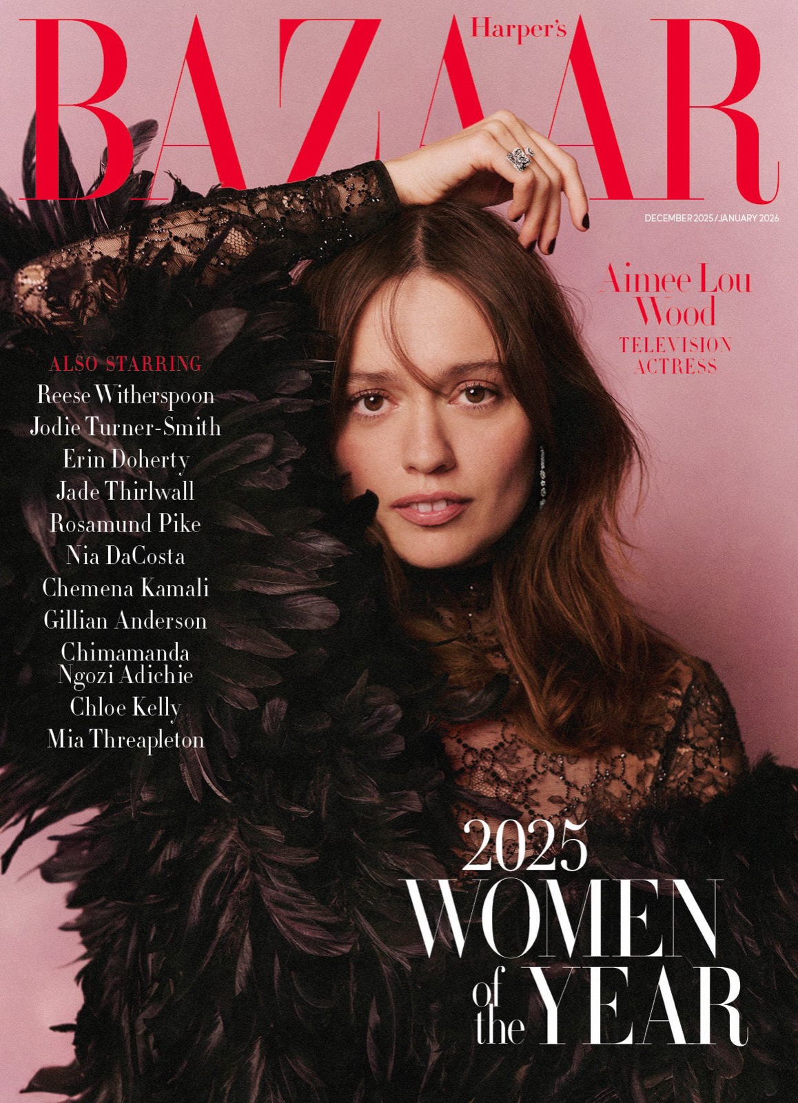 Aimee Lou Wood électrise Harper’s Bazaar pour les Women of the Year 2025
