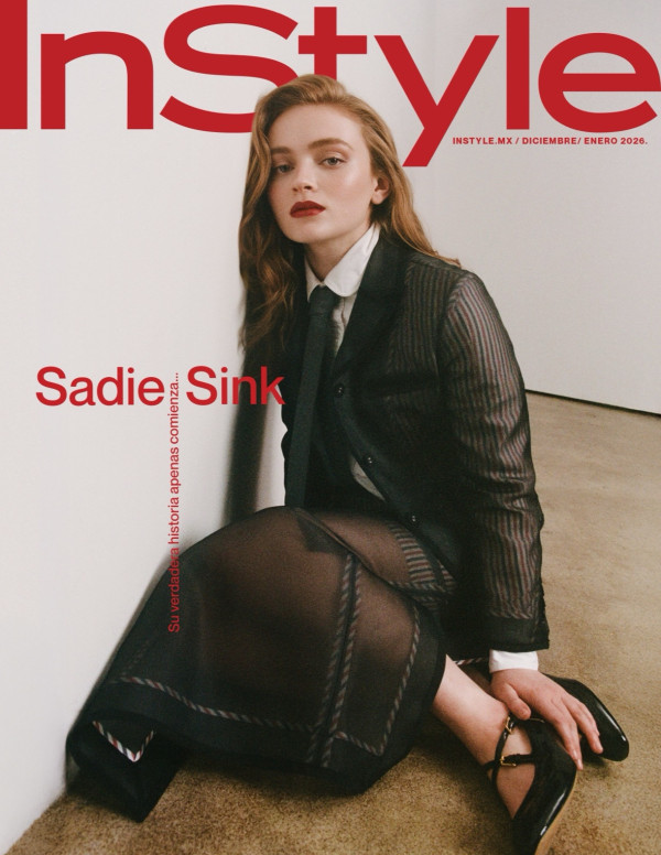 Sadie Sink pour Instyle en shooting urbain façon héroïne glaciale