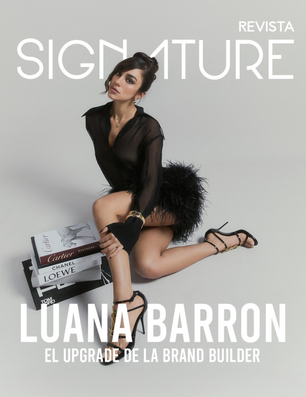 Luana Barron pour Revista Signature en prise de pouvoir sensuelle et totalement assumée