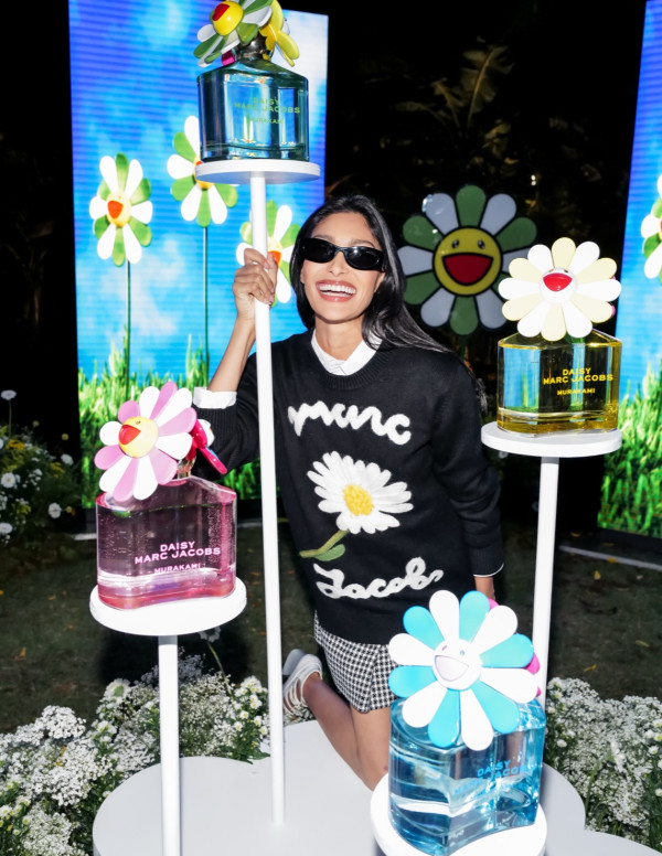 Pritika Swarup à la soirée Garden of Joy de Marc Jacobs pour Art Basel Miami