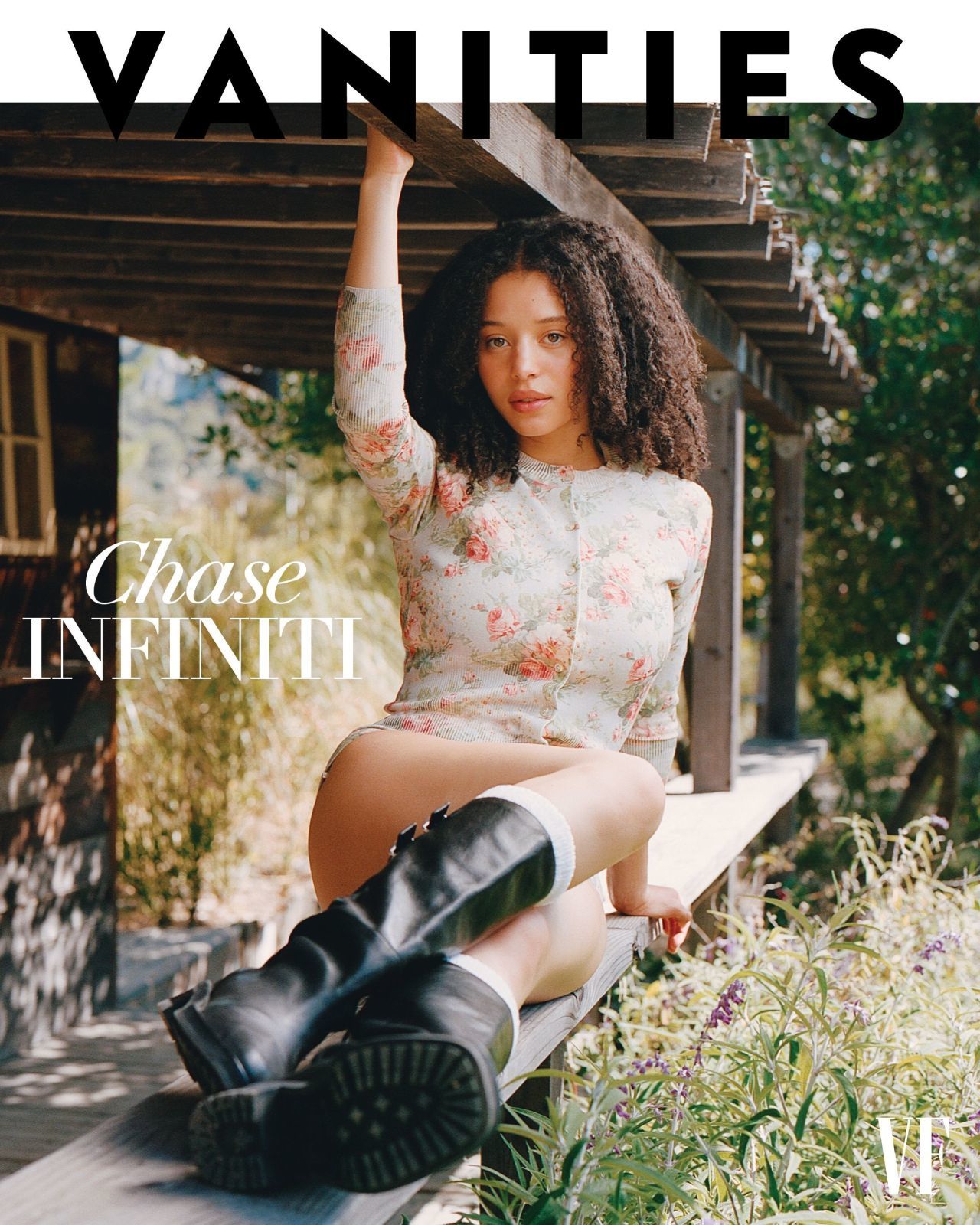 Chase Infiniti pour Vanity Fair, escapade bucolique très peu sage