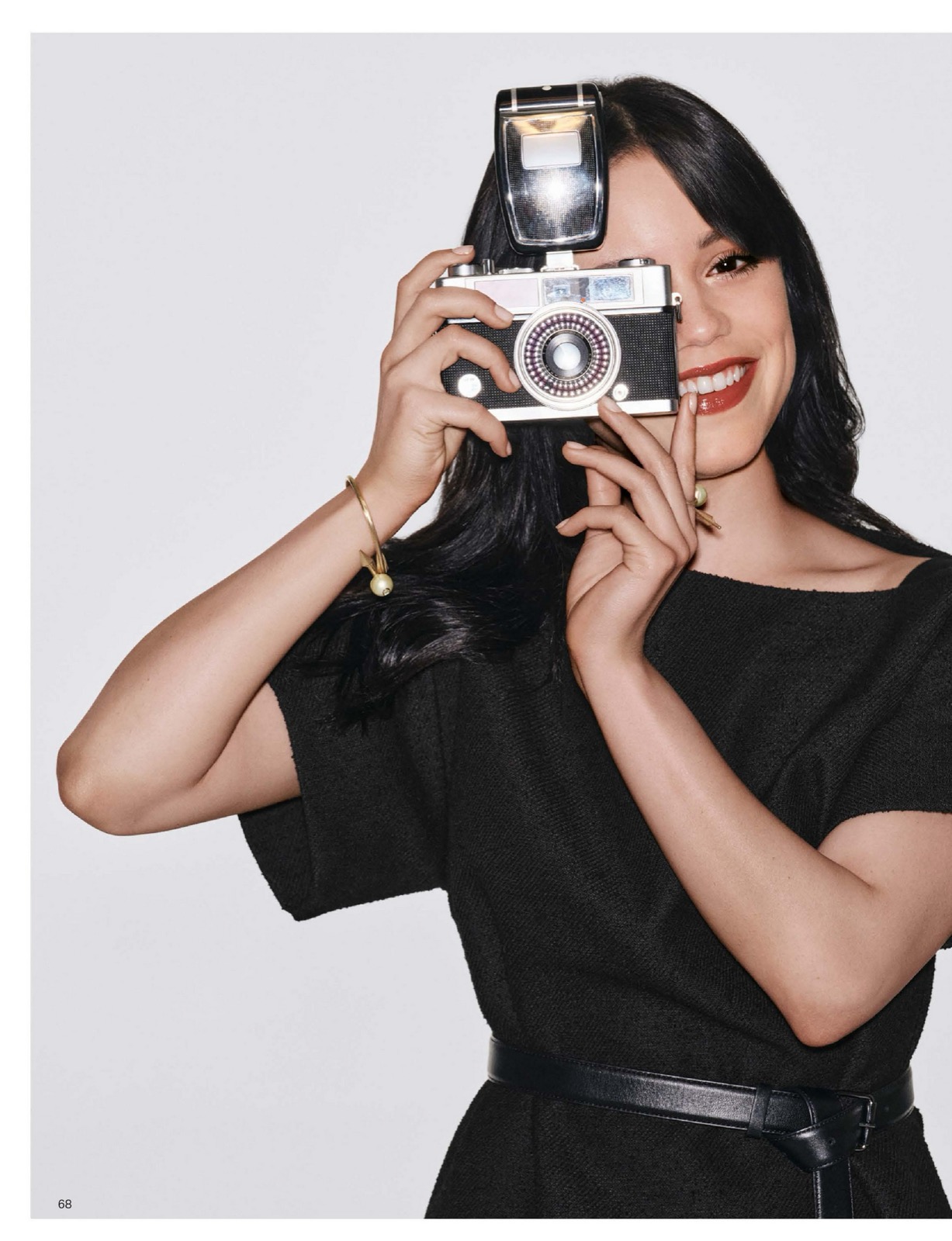 Jenna Ortega en couverture du magazine Grazia UK