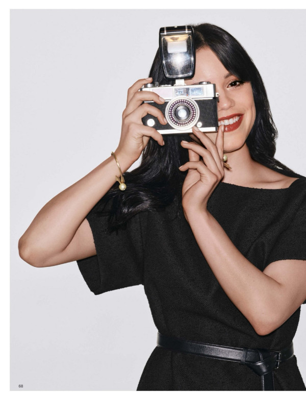 Jenna Ortega en couverture du magazine Grazia UK
