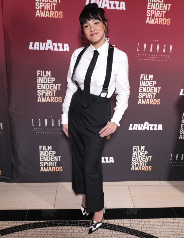 Wally Baram au Film Independent Spirit Awards Nominee Brunch, tenue disciplinée