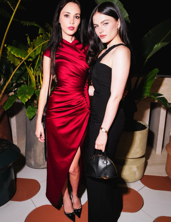 Chiara Aurelia au lancement Bvlgari Eternal, robe sage pas si sage