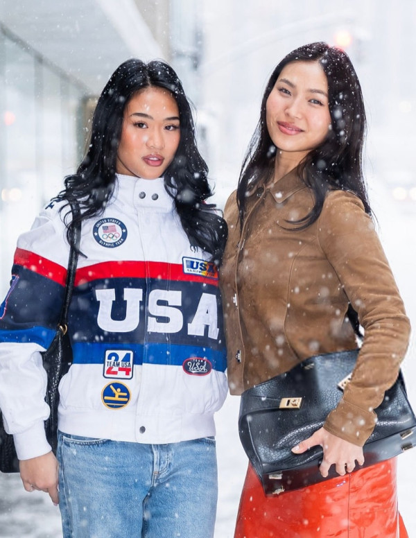 Sunisa Lee et Chloe Kim bravent le TODAY show, neige glaciale, style brûlant