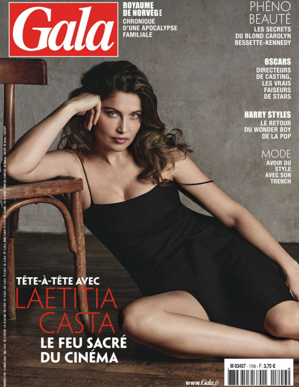 Laetitia Casta s’allonge pour Gala, le parquet demande un autographe et un massage