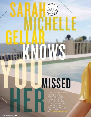 photos Sarah Michelle Gellar