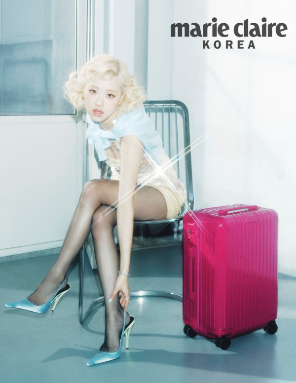 Rosé transforme Marie Claire Korea en départ chic sous haute tension