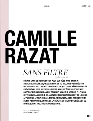 photos Camille Razat