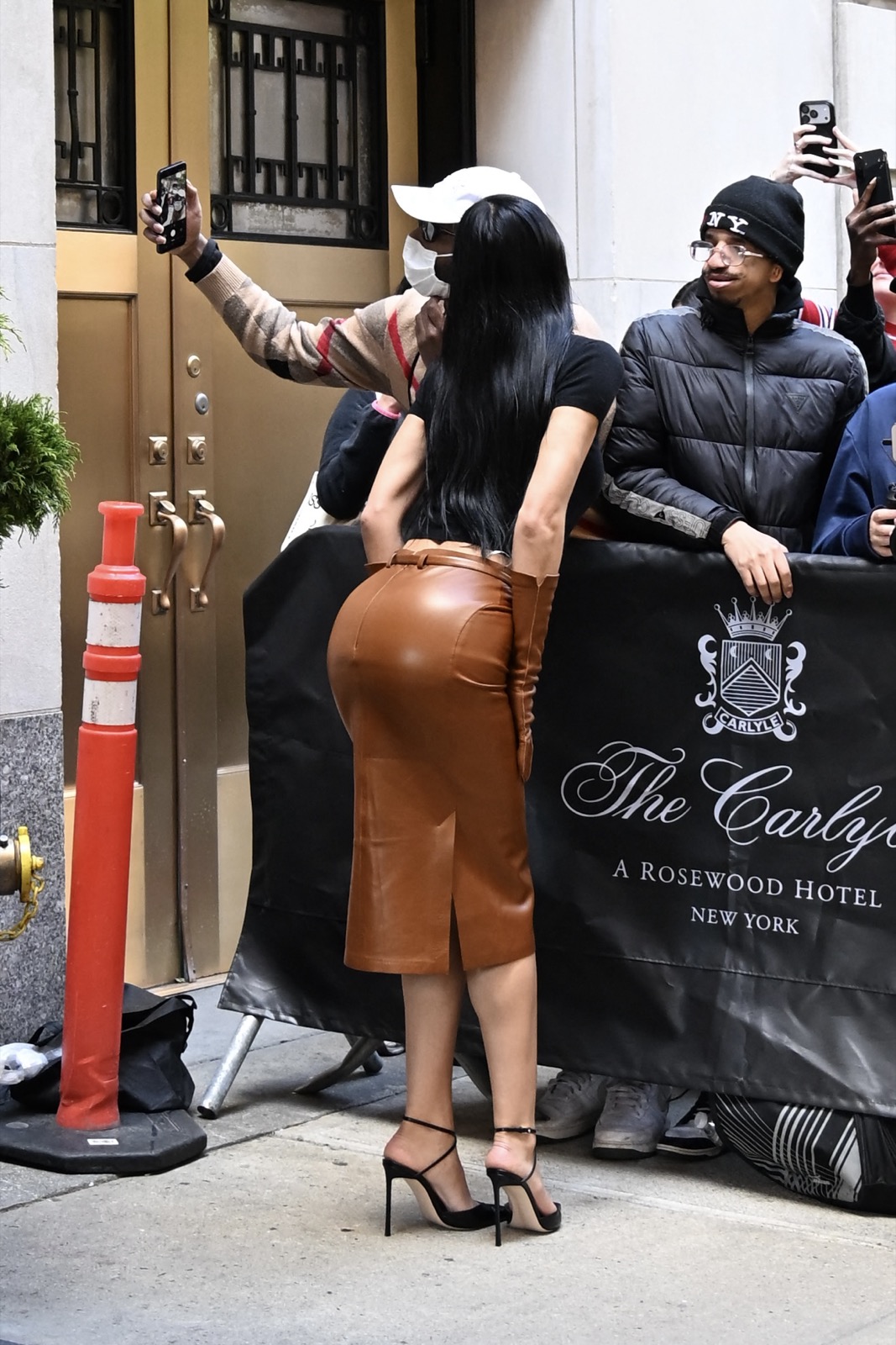 Amelia Gray Hamlin transforme New York en défilé très cuir