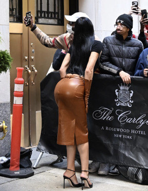 Amelia Gray Hamlin transforme New York en défilé très cuir