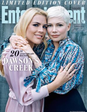 Michelle Williams rejoue Dawson’s Creek en shooting magazine très nostalgique