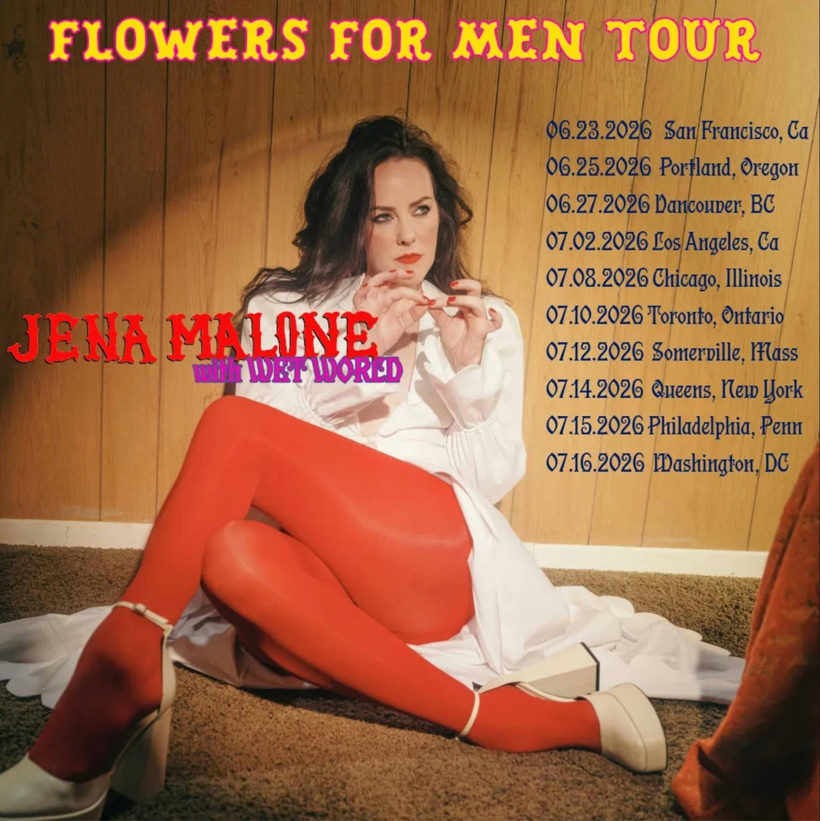 Jena Malone ose une campagne Flowers for Men façon motel très tentateur