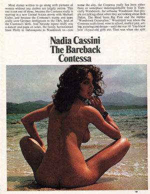photos Nadia Cassini