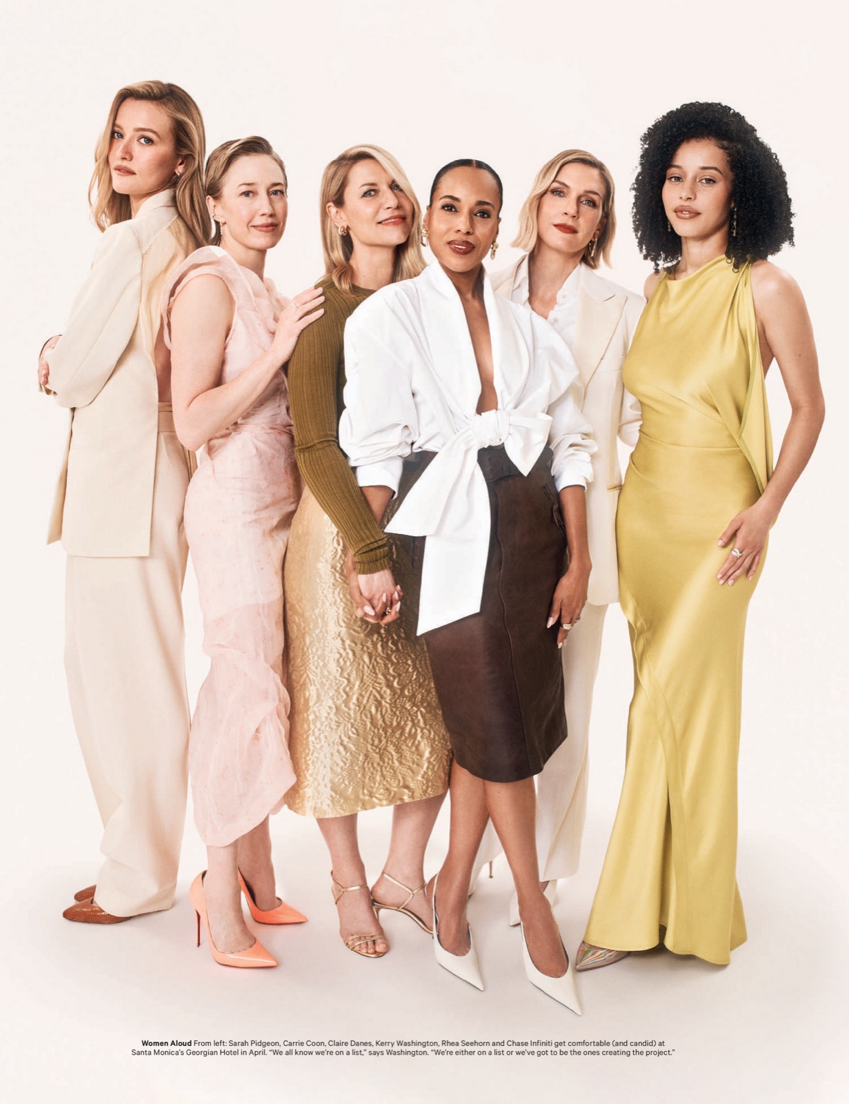 The Hollywood Reporter réunit Kerry Washington, Claire Danes et Carrie Coon
