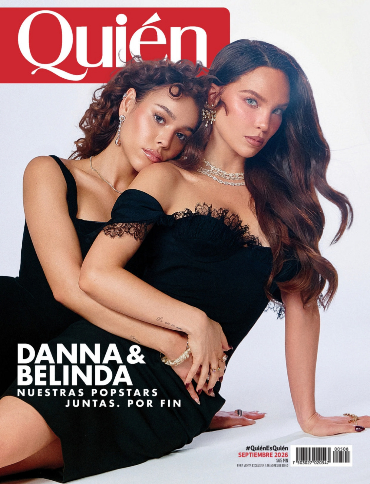 Danna Paola et Belinda Peregrín chez Quien, les cristaux jouent serré