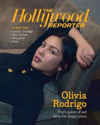 Olivia Rodrigo en bustier fleuri pour The Hollywood Reporter Music Issue