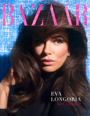 Eva Longoria dévoile son décolleté plongeant pour Harper's Bazaar Türkiye